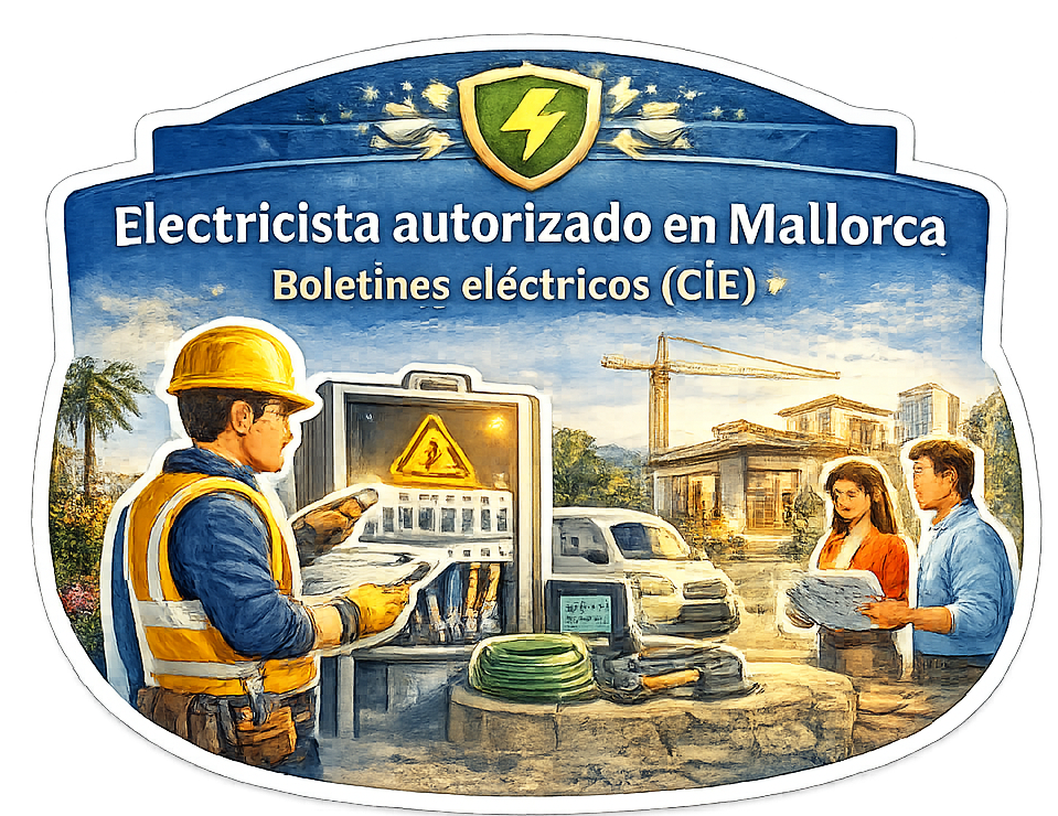Electricista autorizado en Mallorca Electri Pro